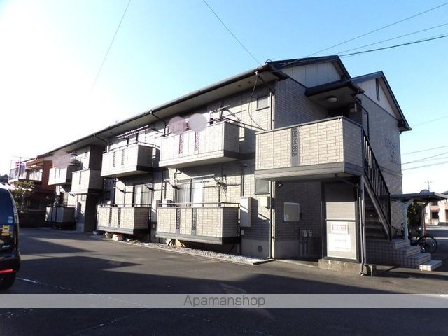 宮崎県日向市２丁目のアパートの建物外観